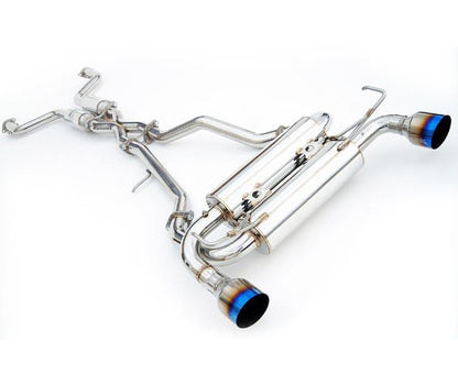 Invidia 09+ 370Z Gemini Rolled Titanium Tip Cat-back Exhaust