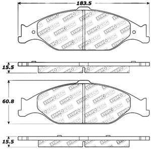 StopTech Performance Brake Pads