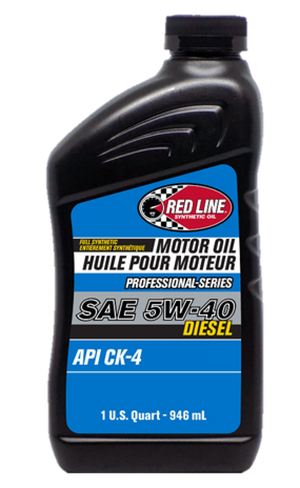 Red Line Pro-Series Diesel CK4 5W40 Motor Oil - Quart