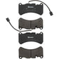Brembo 18-19 Alfa Romeo Giulia/ Alfa Romeo Stelvio Front Low-Met Brake Pad