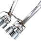 AWE Tuning 05-07 C6 Chevrolet Corvette 6.0L Track Edition Axle-Back Exhaust w/ Chrome Silver Tips