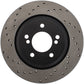 StopTech 01-07 BMW M3 (E46) / 00-04 M5 (E39) Drilled Right Rear Rotor