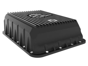 aFe POWER Pro Series Transmission Pan Black w/ Machined Fins RAM 3500 13-24 (AS69RC Transmission)