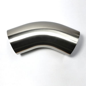 Stainless Bros 2.13in SS304 45 Deg Mandrel Bend Elbow - 1D Radius 16GA/.065in Wall (Leg)