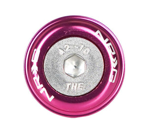 NRG Fender Washer Kit w/ Rivets For Plastic (Pink) - Set of 10