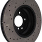 StopTech 07-10 BMW 335i Cross Drilled Left Front Rotor