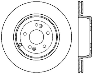 StopTech 10 Hyundai Genesis Coupe w/ Factory Brembo Slotted & Drilled Left Rear Rotor