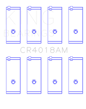 King Engine Bearings Toyota 1S/4S/2SELC/3SFE/3SGELC Connecting Rod Bearing Set - Size STD