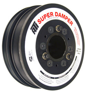 ATI Damper - 7.48in - Alum - 8 & 4 Grv - LS7 w/LS1/LS2 F/V Body - Accessory & A/C Spacing - 3 Ring