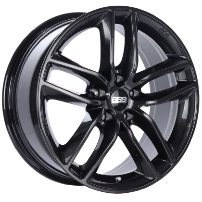 BBS SX 20x9 5x120 ET42 Crystal Black Wheel -82mm PFS/Clip Required