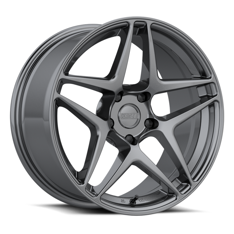 Kansei K15G Astro 18x8.5in / 5x108 BP / 35mm Offset / 63.4mm  Bore - Gunmetal