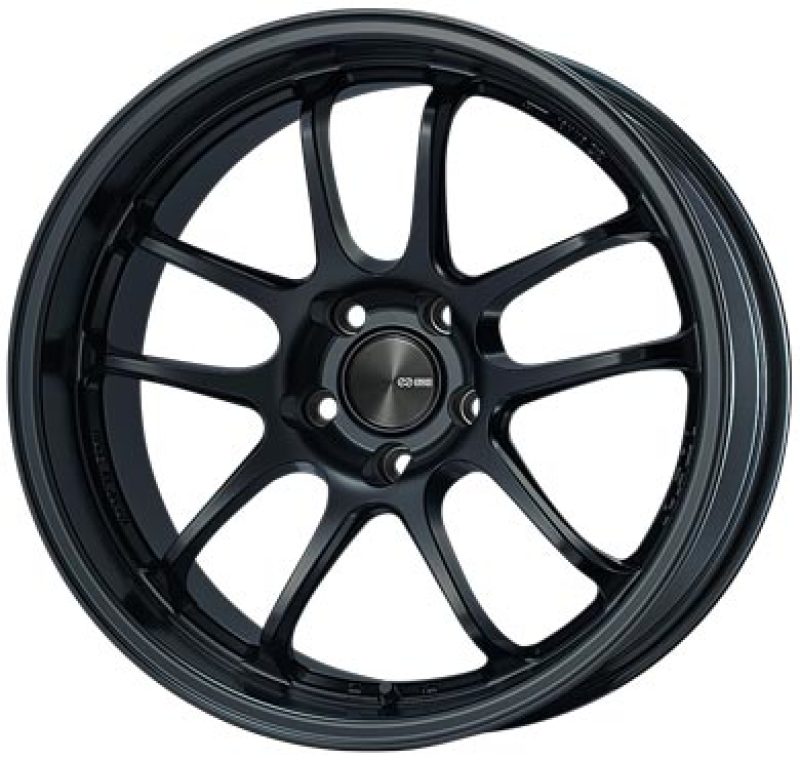 Enkei PF01EVO 18x9 25mm Offset 5x114.3 75mm Bore Matte Black Wheel Special Order / No Cancel