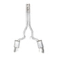 Stainless Works 2024 Mustang GT Catback Dual Tips Redline Sound H-Pipe Performance Connect Exhaust