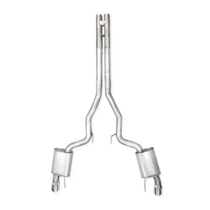 Stainless Works 2024 Mustang GT Catback Dual Tips Redline Sound H-Pipe Factory Connect Exhaust