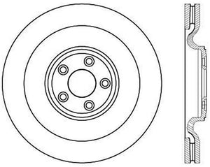 StopTech Drilled Sport Brake Rotor