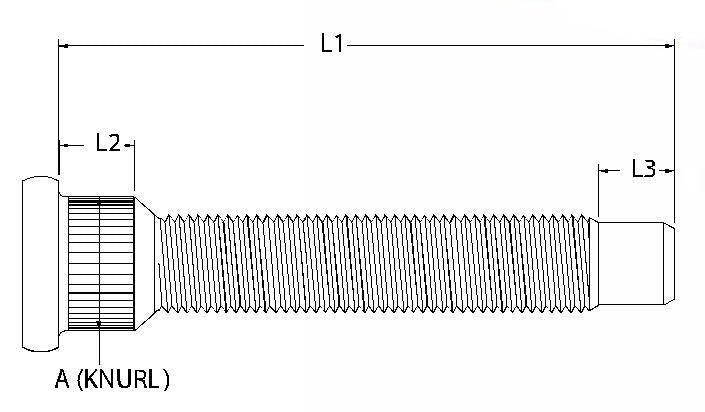 ARP 80-00 Honda M12x1.85inch Wheel Stud Kit (4 Studs/1 Wheel)
