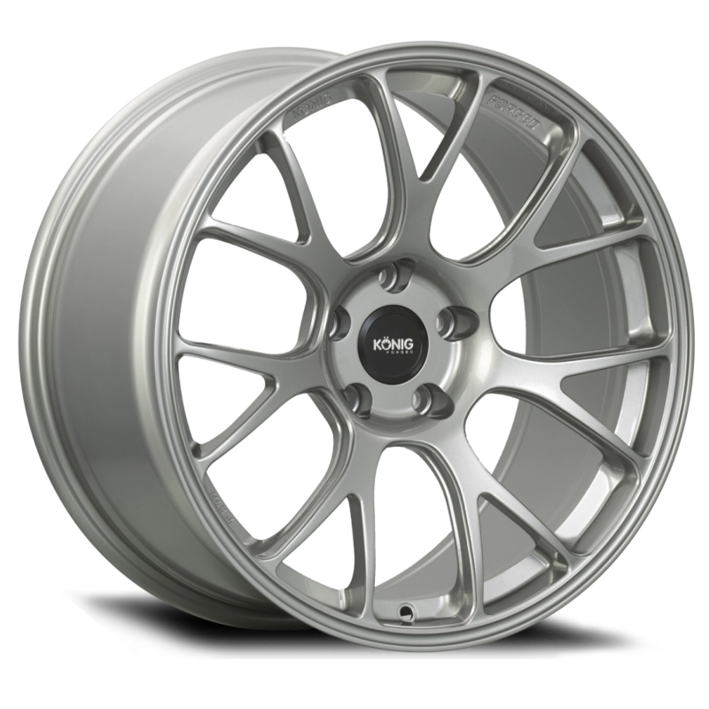 Konig Forged F1M 19X9 5X130 ET50 Ash Silver Knurled Bead