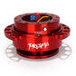 NRG Quick Release Kit - Red Body/ Red Heart Cutout Ring