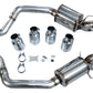 AWE Tuning 09-13 Chevrolet Corvette 6.2L Touring Edition Axle-Back Exhaust w/ Chrome Silver Tips