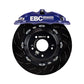 EBC Racing 12-21 Subaru BRZ/Toyota GT86 Blue Apollo-4 Calipers 330mm Rotors Front Big Brake Kit