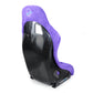 NRG FRP Bucket Seat PRISMA Edition w/ Pearlized Back Purple Alcantara - Medium