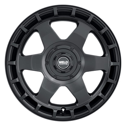 Weld Off-Road Ridge 20x9 - 5x127 / 5x139.7 BP - ET0 - 87.1mm CB - Satin Black Wheel