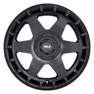 Weld Off-Road Ridge 17x9 - 5x114.3 / 5x127 BP - ET-12 - 78.1mm CB - Satin Black Wheel