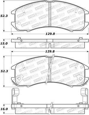 StopTech Street Brake Pads