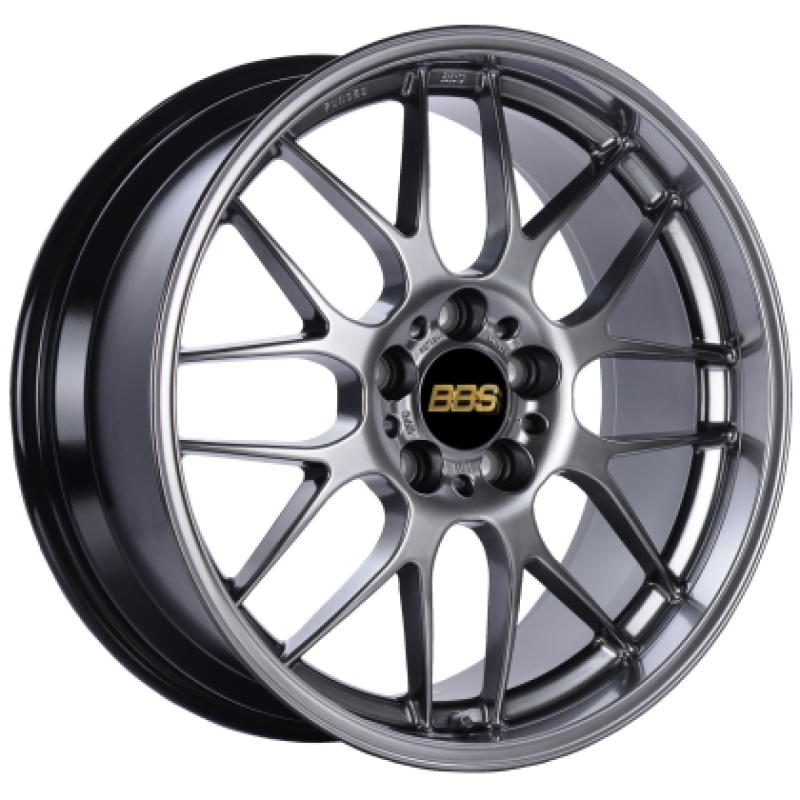 BBS RG-R 19x8.5 5x120 ET32 Diamond Black Wheel -82mm PFS/Clip Required