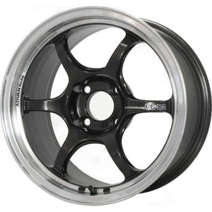 Advan RG-D2 15X8.0 / +35 / 4-100 / Machining & Black Gunmetallic