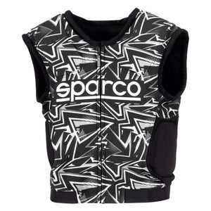 Sparco Vest SJ Pro K-3 SML - BLK/WHT