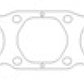 Cometic Ford 500 JC50 Pro Stock V8 .030in MLS Exhaust Manifold Gasket Set - 2.200in Round Port