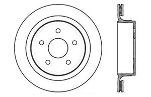 StopTech Drilled Sport Brake Rotor