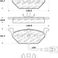 StopTech Street Touring Brake Pads