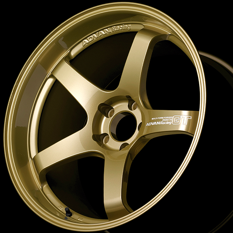 Advan GT for Porsche 18x9.0 / +52 Offset / 5-130 / 71.6mm Bore / Racing Gold Metallic