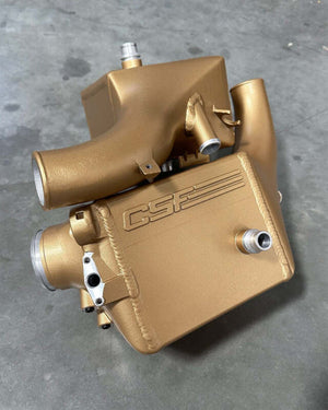 CSF 16-21 BMW M5 (F90) / 17-21 BMW M8 (F91/F92/F93) Twin Charge-Air-Cooler Set - Poly Gold Satin