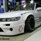 GReddy 89-93 Nissan 240SX/Silvia S13 Rocket Bunny Side Skirts Ver. 1-FRP **Must Check Availability**