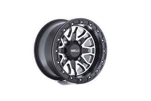 Weld UTV RF Series Raptor U501 14x8 Raptor Beadlock 4x136 4BS Satin BLK MIL