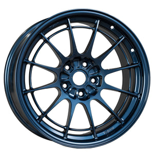 Enkei NT03+M 18x9.5 5x114.3 40mm Offset 72.6mm Bore Misty Blue Wheel *MOQ 40*