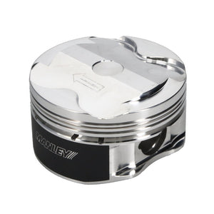 Manley 2018+ Ford Coyote 5.0L 6.75cc Dish 3.700in Bore 12:1 CR 22mm Pin Platinum Ext Duty Piston