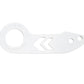 NRG Universal Rear Tow Hook - White Powder Coat