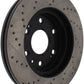 StopTech 05-10 GMC Sierra 1500 (w Rear Drum) / 07-09 GMC Yukon Front Left Slotted & Drilled Rotor