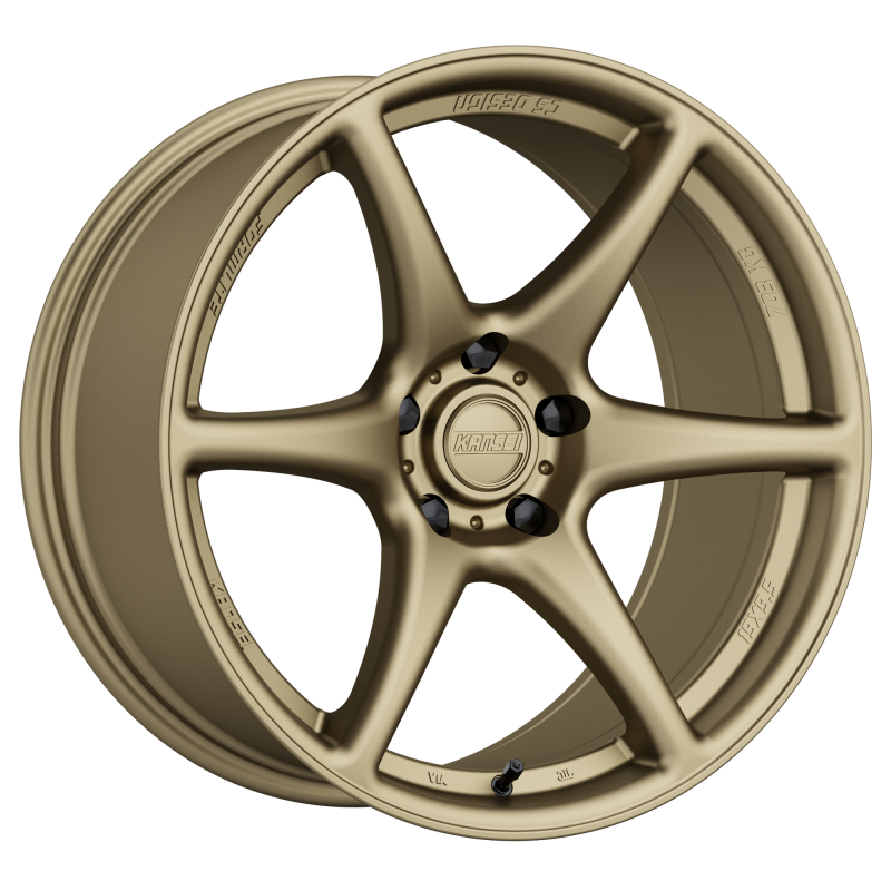 Kansei K11B Tandem 19x10.5in / 5x112 BP / 22mm Offset / 66.56mm Bore - Bronze Wheel