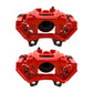 Power Stop 18-25 Jeep Wrangler Rear Red Caliper w/Bracket (Pair)
