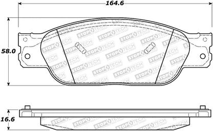 StopTech Street Brake Pads