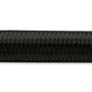 Vibrant -10 AN Black Nylon Braided Flex Hose .56in ID (50 foot roll)