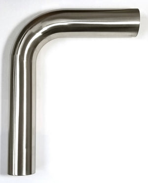 Stainless Bros 2.36in Diameter 1.5D / 3.5in CLR 90 Degree Bend 6.5in leg/6.5in leg Mandrel Bend