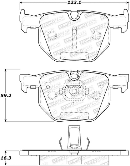 StopTech Street Brake Pads