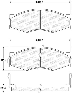 StopTech Street Brake Pads