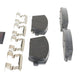 Brembo 19-22 Hyundai Santa Fe/ Hyundai Veloster N Front NAO Brake Pad